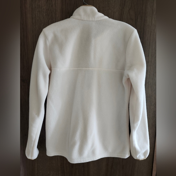 Columbia Fleece cream and tan size S - Picture 5 of 5